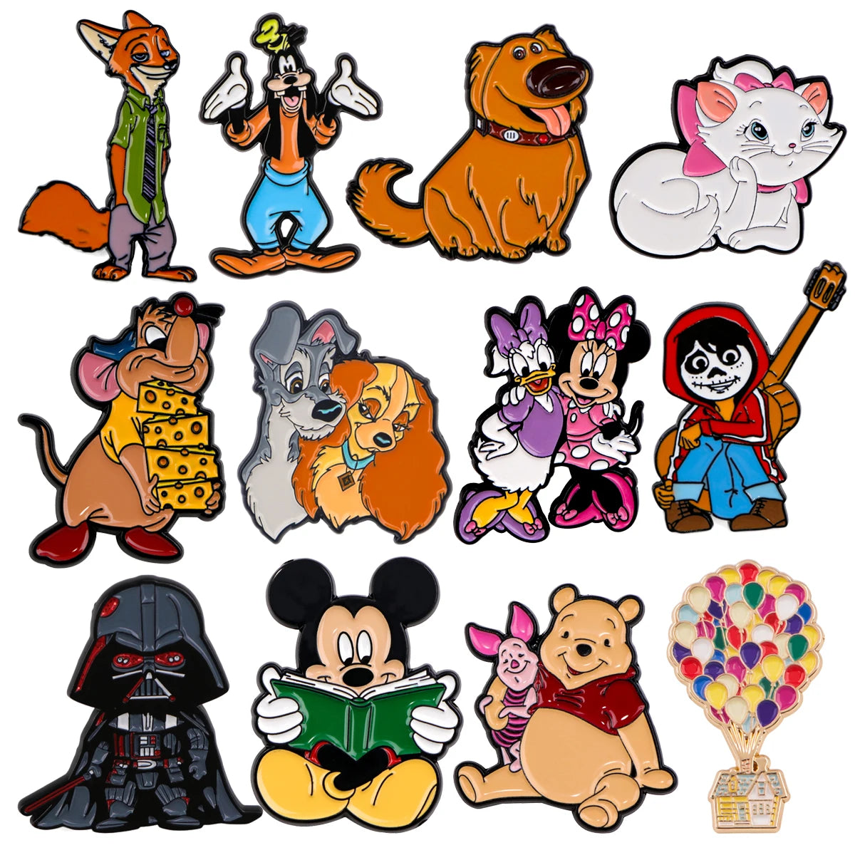 Cartoon Dog Enamel Pin – Cute Animal Brooch for Women’s Lapel, Backpacks & Fashion Accessories