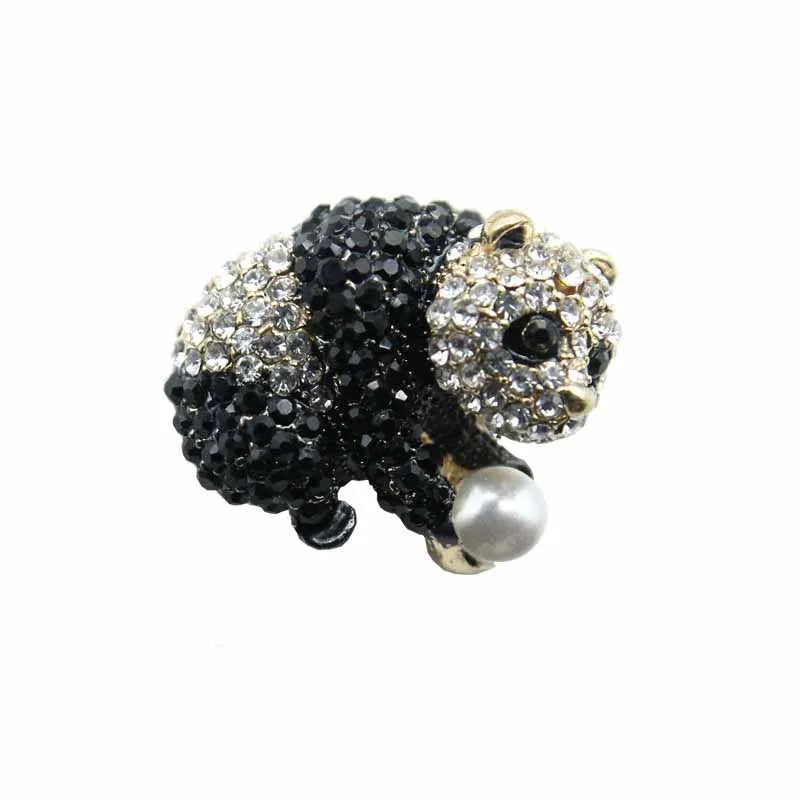 Sapphire Blue Crystal Peacock Brooch - Elegant Rhinestone Animal Pin for Fashion Accessories and Gifts