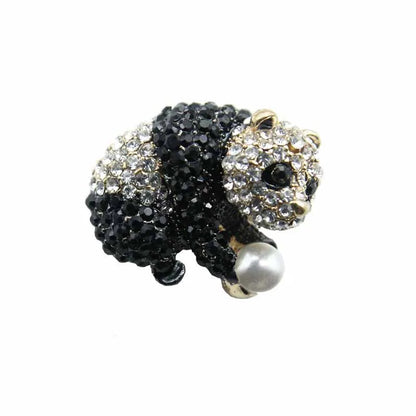 Sapphire Blue Crystal Peacock Brooch - Elegant Rhinestone Animal Pin for Fashion Accessories and Gifts