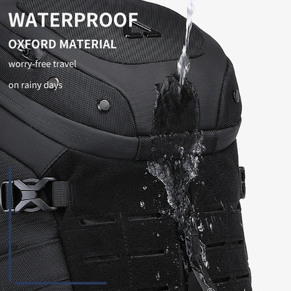 OZUKO Large Capacity Men’s Shoulder Bag - Waterproof Sling Crossbody | Fashionable Messenger Bag for Short Trips, Quality Chest Bag