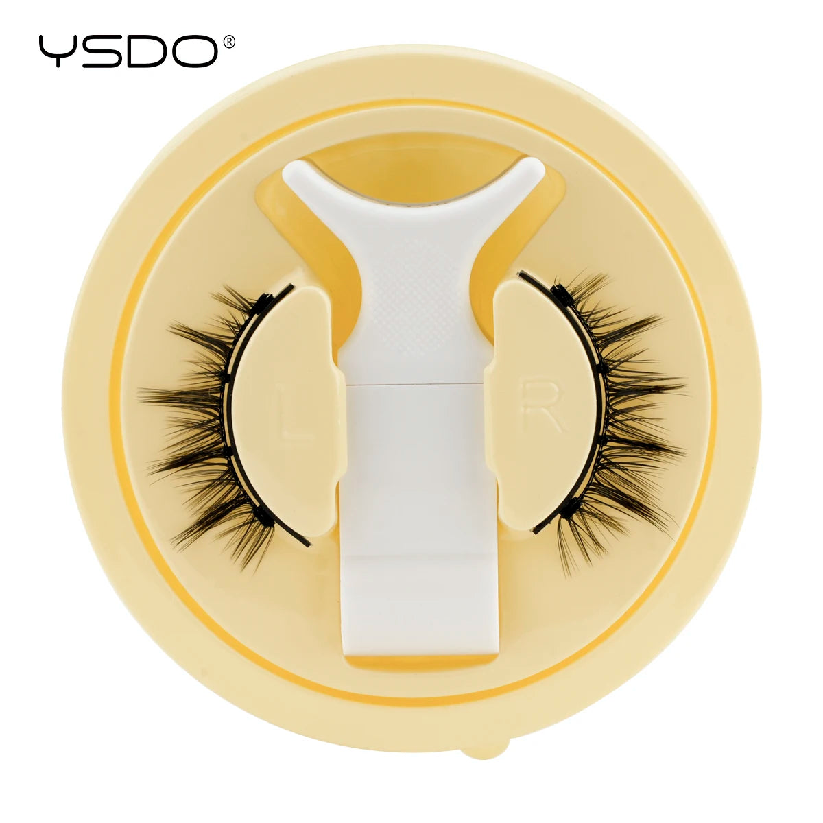 YSDO Winged Magnetic 3D Mink Eyelashes – Reusable Long-Lasting False Lashes, No Glue Needed with Tweezers for Makeup