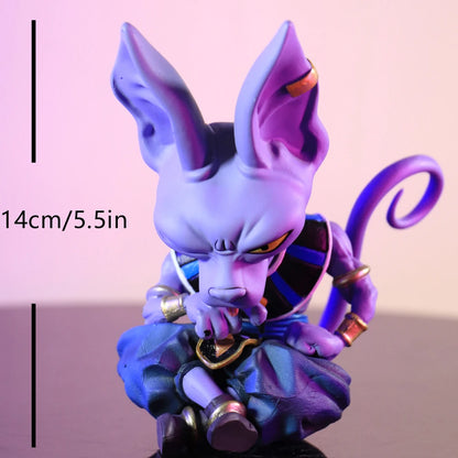 Anime Dragon Ball Super Beerus Action Figure — Collectible Anime Model Toy