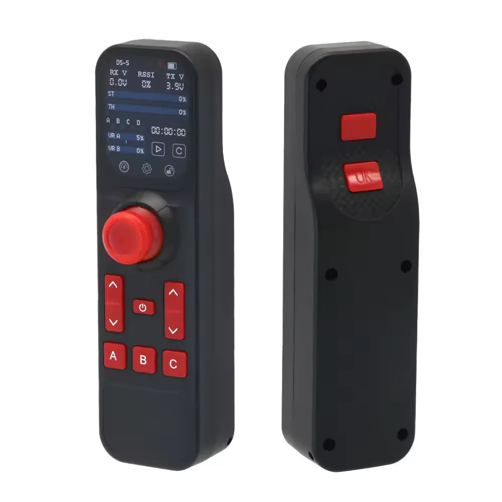 HOTRC DS800 8CH 2.4GHz Radio System - Transmitter Remote Controller with F-08A Receiver for RC Car Boat