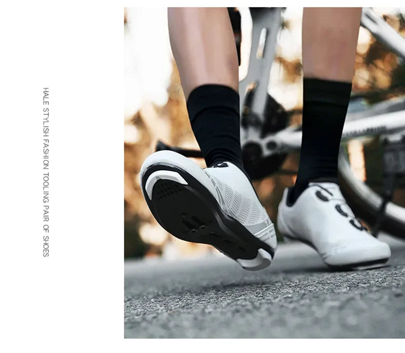 LiXingMing Road Cycling Shoes — Men & Women Racing Sneakers with SPD Cleats