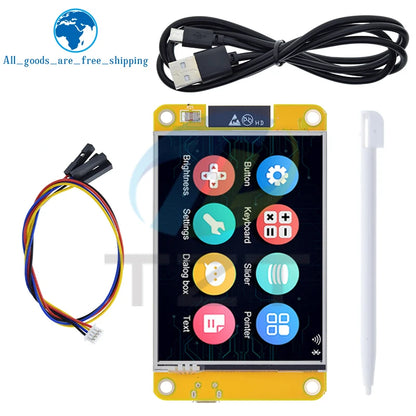 TZT ESP32 LVGL Development Board - 2.8-Inch 240×320 Touchscreen LCD TFT WiFi Bluetooth Smart Display Module
