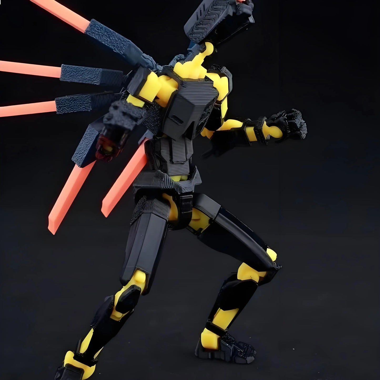 3D Printed Ultrakill V1 Anime Action Figure – Multi-Joint Shapeshift Robot Toy for Collectors