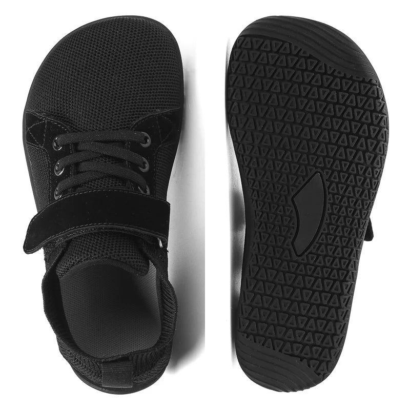 REXSVAN Kids Barefoot Shoes - Minimalist Zero Drop Wide Sneakers for Boys and Girls