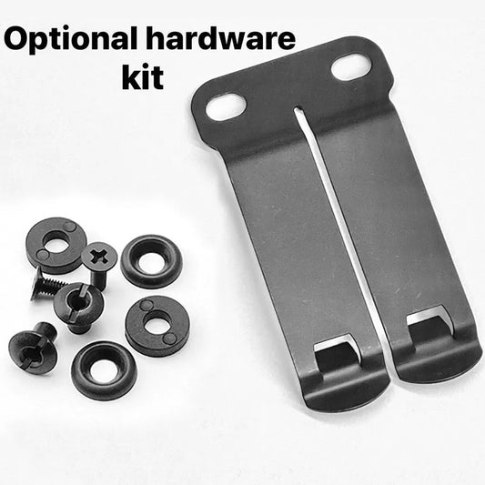 Universal Kydex Sheath Belt Clip – Adjustable Knife Sheath & Holster Clip for Backpack & EDC Gear