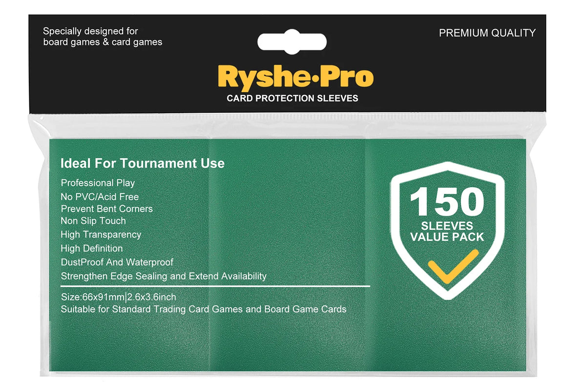 100Pcs 66×91mm Trading Card Sleeves - Soft Penny Sleeves for MTG, Yu-Gi-Oh! & Baseball Cards
