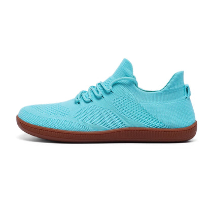 2025 Men's Wide-Toe Casual Shoes — Soft Sole Walking Sneakers, Breathable Mesh Comfortable Barefoot Shoes