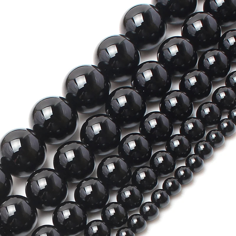 Natural Flame Stone Beads - Yooperlite & Fire Sodalite Loose Spacer Beads for DIY Bracelets and Necklaces