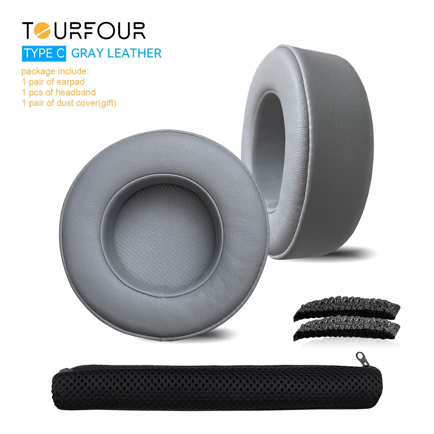 TOURFOUR Replacement Earpads for Corsair Virtuoso RGB Headphones – Compatible with Wireless SE & XT Models Ear Cushions