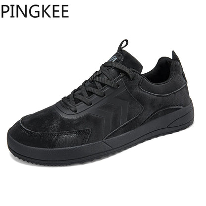 PINGKEE VENOCON Minimalist Barefoot Shoes – Wide Toe Box Winter Athletic Casual Sneakers & Boots for Men & Women