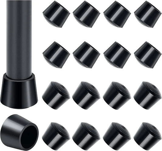 Furniture Leg Caps Rubber Feet Protector Pads - Chair Table Covers Socks Plugs, Furniture Leveling Feet for Home Decor (8/16pcs)