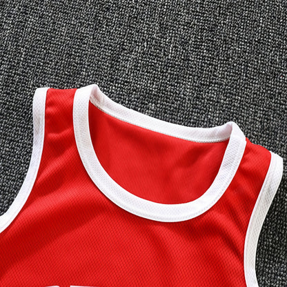 PAW Patrol Kids Sports Training Set - Breathable Mesh Sleeveless Soccer & Basketball 2-Piece Outfit