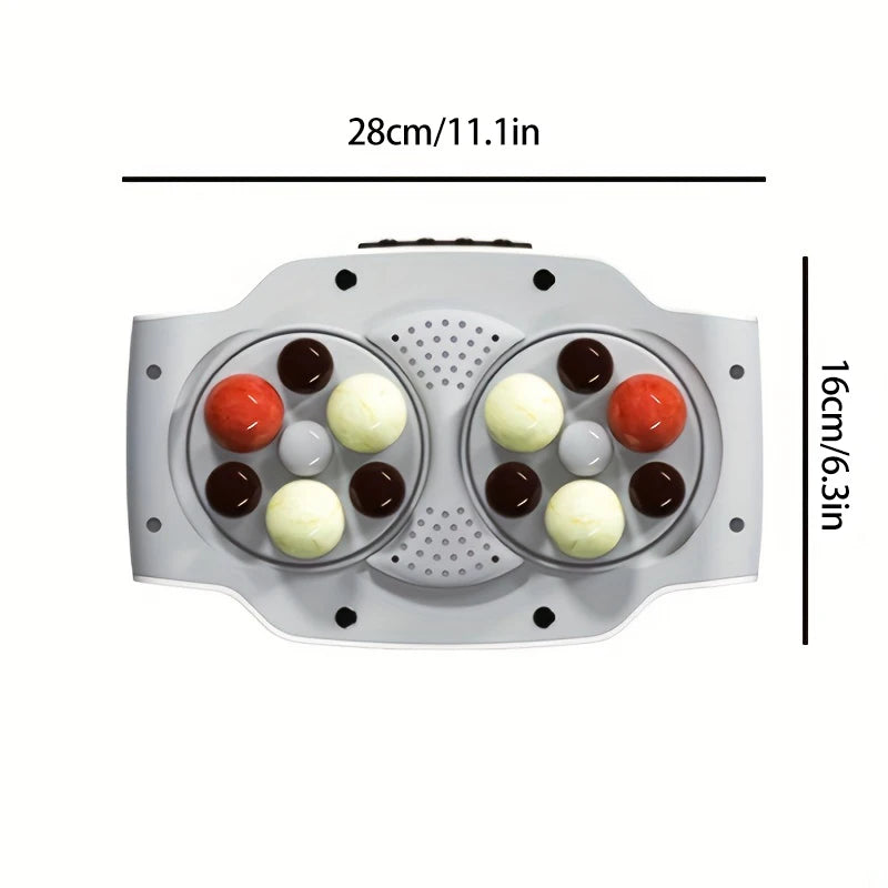 Multi-Functional Bian Shi Belly Rubbing Instrument — Abdominal Massager for Warming, Stomach Relief & Wellness