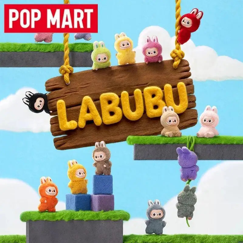 POP MART Labubu The Monsters Love Series Vinyl Plush Pendant Blind Box – Kawaii Mystery Collectible Figure