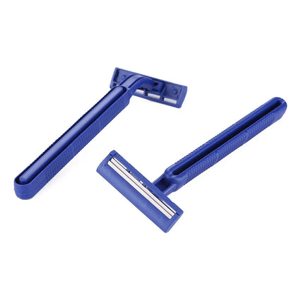 Disposable Whisker Shaver Set – 300+10PCS Stainless Steel 2-Layer Blade Razors for Men & Women