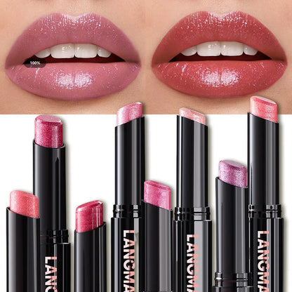 Diamond Pearlescent Lipstick – Waterproof, Long-Lasting Matte Velvet Lipstick with Non-Stick Shine for Sexy Red Lips          Ask ChatGPT