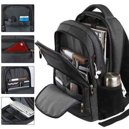 Men's Travel Backpack – Waterproof Outdoor Camera & Laptop Bag with Large Capacity, Ergonomic Design for Hiking