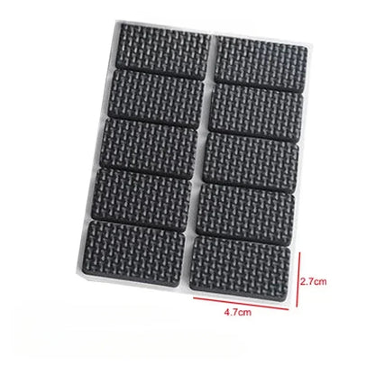 Non-Slip Self-Adhesive Furniture Pads – EVA Round & Square Table, Chair, Sofa Leg Floor Protectors Mat