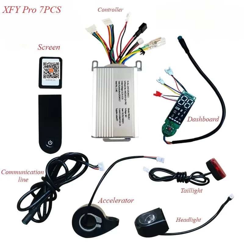 350W 36V 15A Scooter Controller Motherboard with Bluetooth & Tuya Smart – Compatible with FOSTON X-Play DIGMA, 8.5 Inch, Max Speed 30 Km/h
