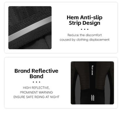 WEST BIKING Men's Winter Cycling Jacket - Thermal Fleece Windbreaker for MTB & Motorcycle, 0℃-15℃