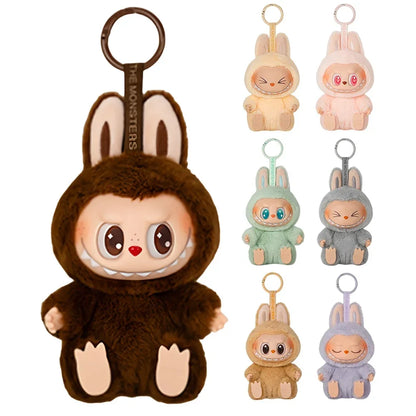 Labubu Have A Seat Series Anime Figure PVC Keychain Doll – Kawaii Monster Pendant Toy Gift