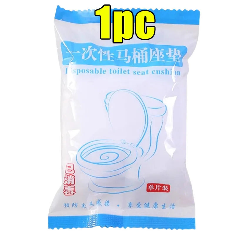 Disposable Waterproof Toilet Seat Covers – Non-Woven Fabric Seat Protectors for Travel, Hotels, Hospitals & Public Restrooms