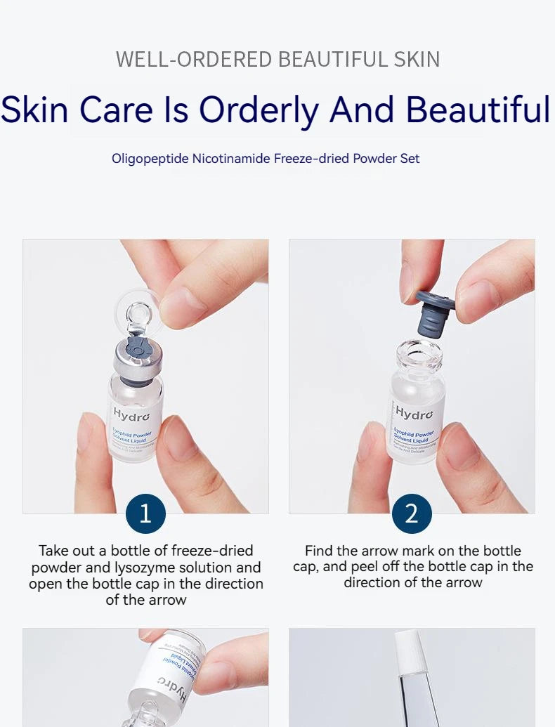 Sheep Placenta Freeze-Dried Powder Set – Anti-Aging, Pore-Refining & Deep Moisturizing Skin Essence