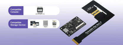 RetroScaler CUBEODE V1.2 Optical Drive Emulator – GameCube GC Loader Swiss SD2SP2 Replacement for All NGC Versions