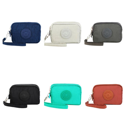 Women’s Three-Layer Nylon Wallet – Large Capacity Waterproof Oxford Cloth Coin Purse, Portable Korean Style