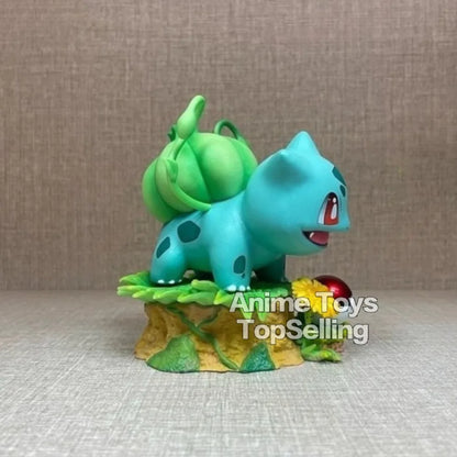 10cm Pokemon Bulbasaur Anime Figure – PVC Action Toy for Kids & Collectors