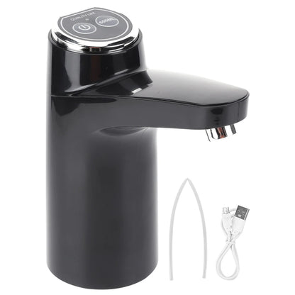 11L Camping Water Container - Portable Water Tank with Faucet & USB Rechargeable Electric Pump