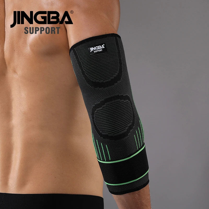 Gym Elastic Elbow Brace — Golfer’s Elbow Compression Sleeve Strap