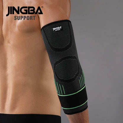 Gym Elastic Elbow Brace — Golfer’s Elbow Compression Sleeve Strap