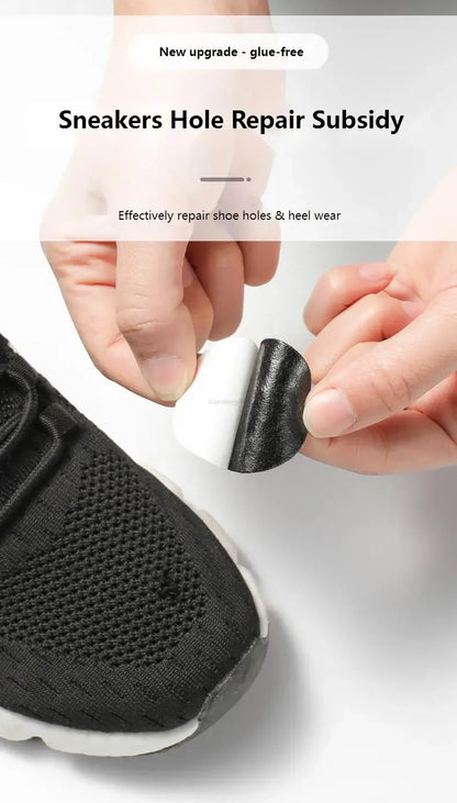 Sports Shoes Heel Repair Stickers – Suede Anti-Wear Self-Adhesive Patches & Insoles