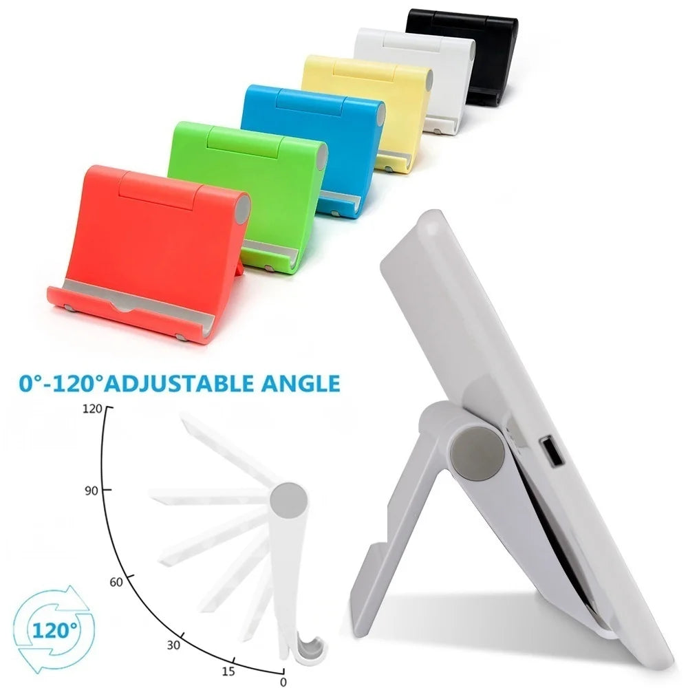 Universal Mobile Phone & Tablet Stand Holder: Desktop Desk Stand for Communication Accessories - Support for Cell Phones and Tablets