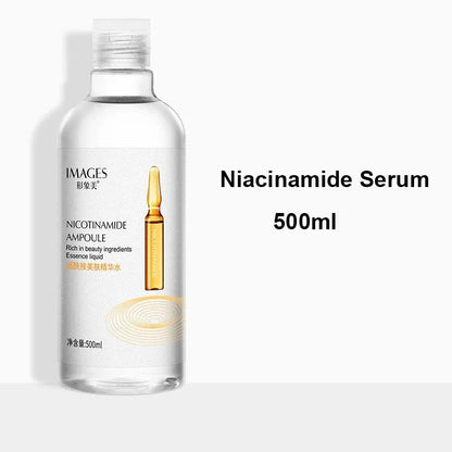 500ml Hyaluronic Acid Facial Essence – Moisturizing, Whitening, Pore Minimizing, Anti-Aging & Anti-Wrinkle Serum with VC & Niacinamide