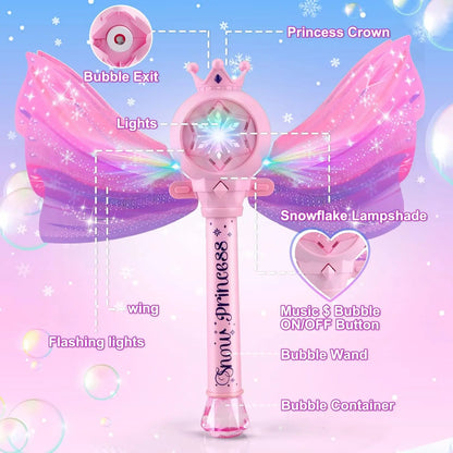 Electric Unicorn Bubble Wand – Bubble Maker Toy for Toddlers, Girls & Boys