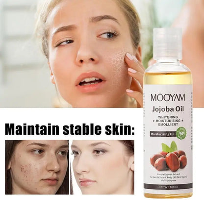 Hydrating Facial & Body Massage Oil — Coconut, Avocado & Vitamin Oil for Soothing Deep Moisturizing Relaxation