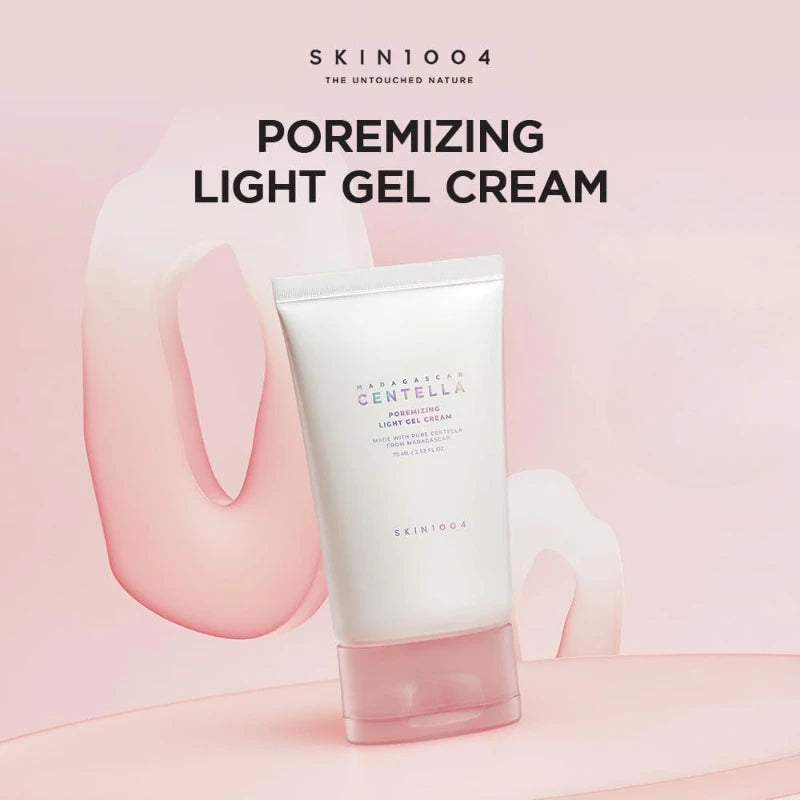 SKIN1004 Madagascar Centella Poremizing Light Gel Cream 75ml — Deep Hydration & Pore Care Facial Skincare