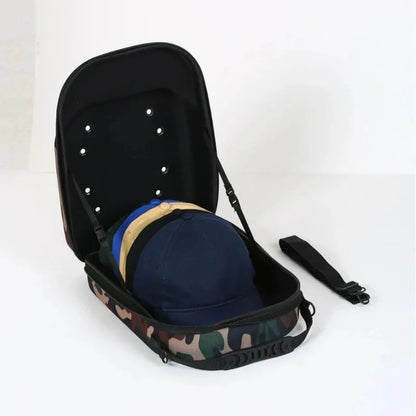 Durable EVA Hat Storage Box – Portable Baseball Hat Display & Protective Bag