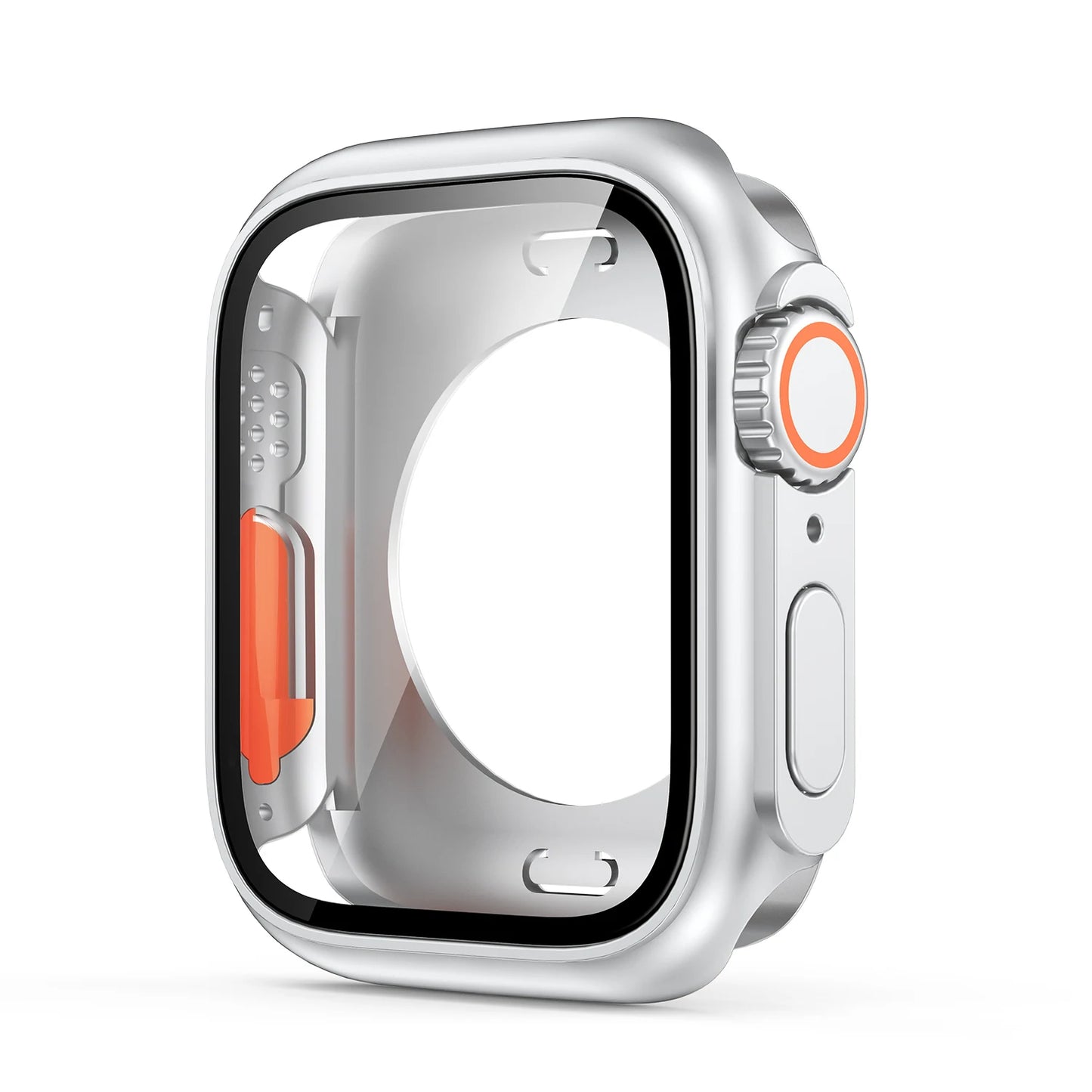 Hard PC Front & Back Screen Protector Case for Apple Watch Series 4-9 & SE/Ultra – 40mm-45mm iWatch Cover