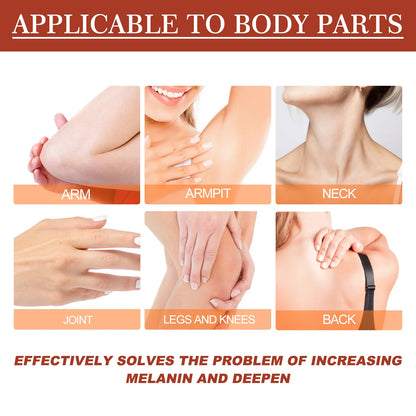 EELHOE Peeling Oil for Dark Skin — 110ml Exfoliator to Remove Dead Skin & Brighten Arms, Elbows, Knees, Legs
