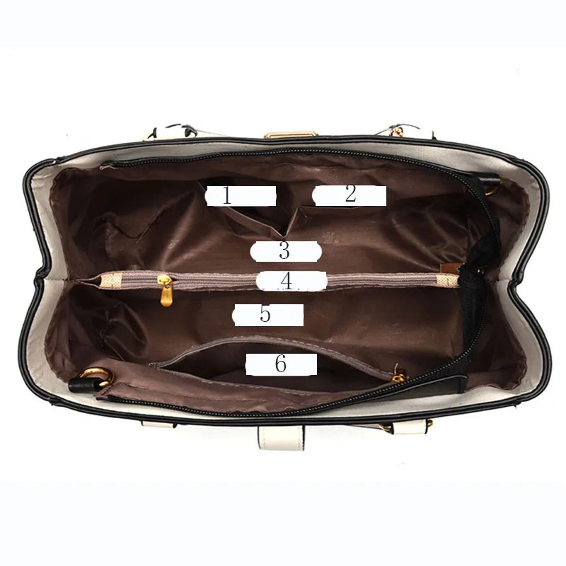 2024 New Luxury Designer Shoulder Bag - Large Capacity, Simple Stylish Elegant Handbag for Women