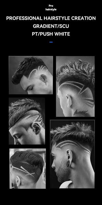 Kemei Professional Hair Clipper Kit – KM-2296, KM-2299, KM-1102 Electric Shaver & Cordless Trimmer for Men’s Hair Cutting