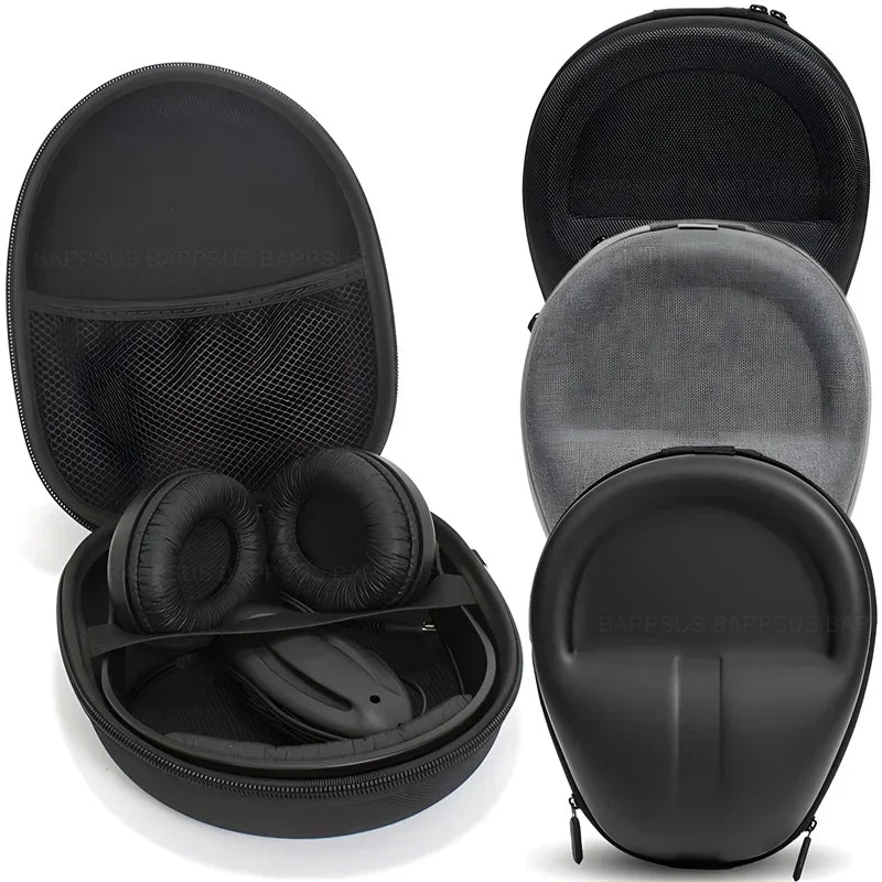 Shockproof EVA Headphone Case for Sony WH-1000XM4 – High-Capacity Protective Storage Bag for Earphones & Headsets