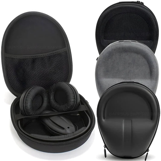 Shockproof EVA Headphone Case for Sony WH-1000XM4 – High-Capacity Protective Storage Bag for Earphones & Headsets
