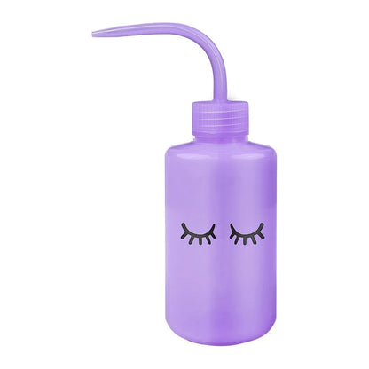 250ml Eyelash Cleaning Squeeze Bottle – No-Spill Wash Water Dropper for Eyelash Extensions, Tattoo Cleaning & Precision Liquid Dispensing Bottle